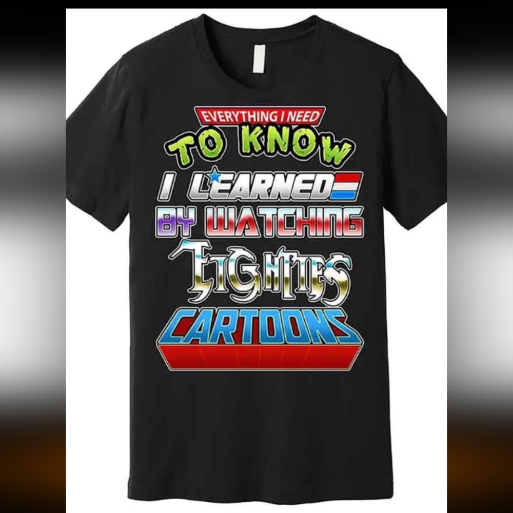 Men's 80's Cartoons Graphic T-Shirt